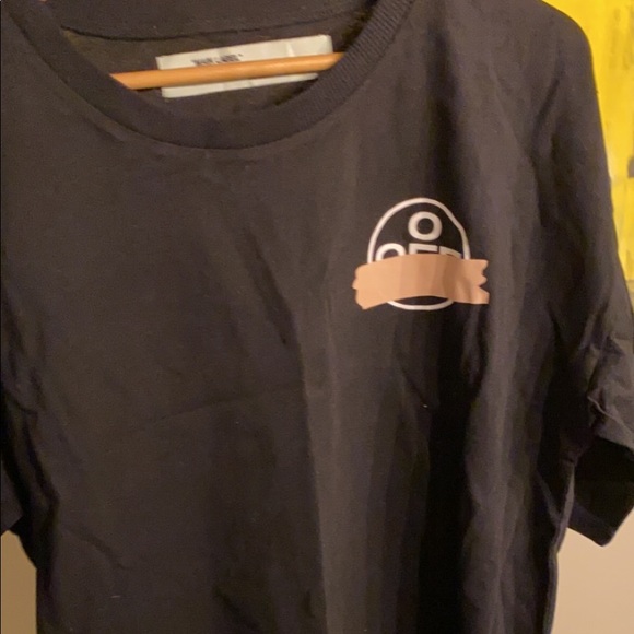 Off-White Tops - Off White Arrows Duct Tape T shirt